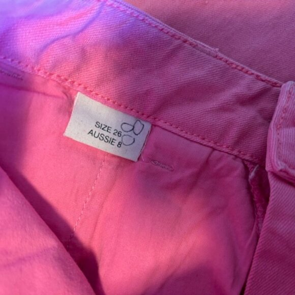 ROLLA'S  Horizon Linen Pant Pink - Size 26 RARE FIND - Picture 8 of 8